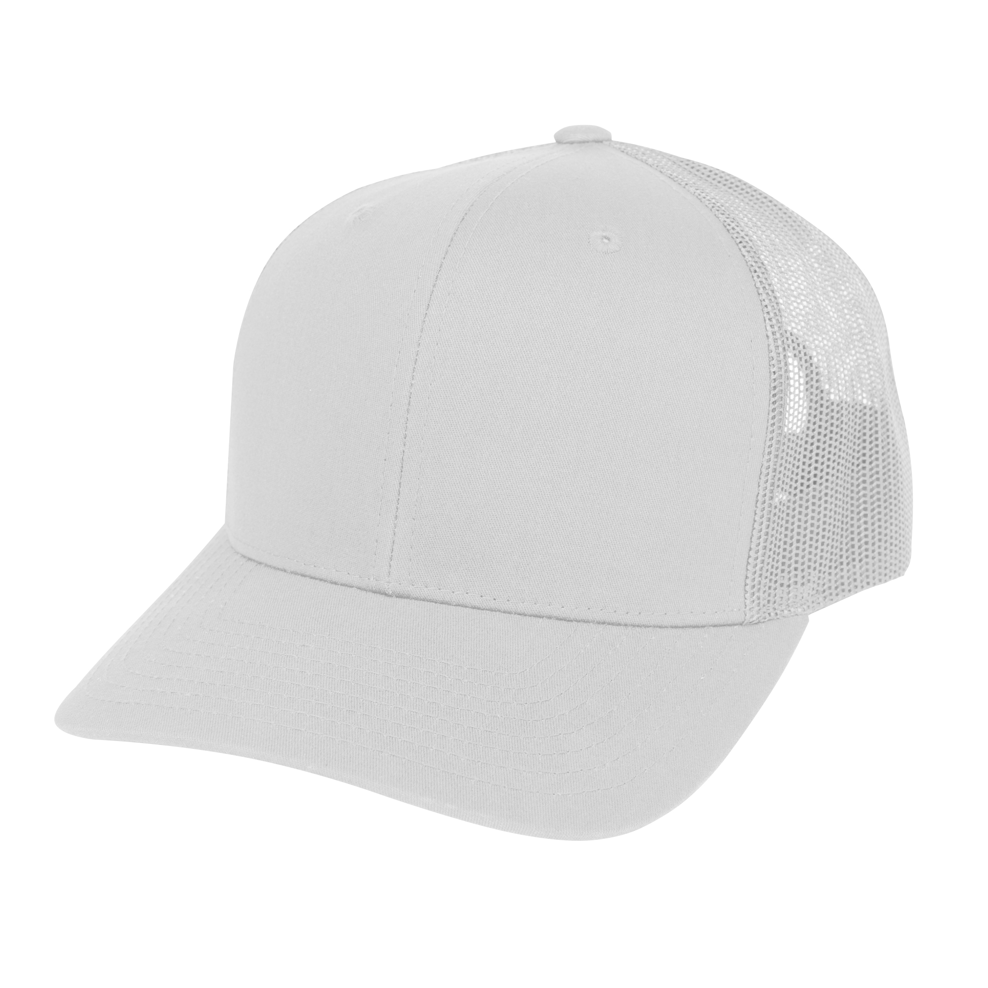 YP CLASSICS Classics Retro Trucker Cap in WHITE